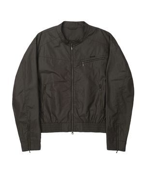 Coated Nylon Zip Jacket [DEEPBROWN]_SEJK034DEEPBROWN