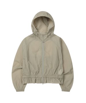 Ruffle Windbreaker [BEIGE]_SEWJK002BEIGE