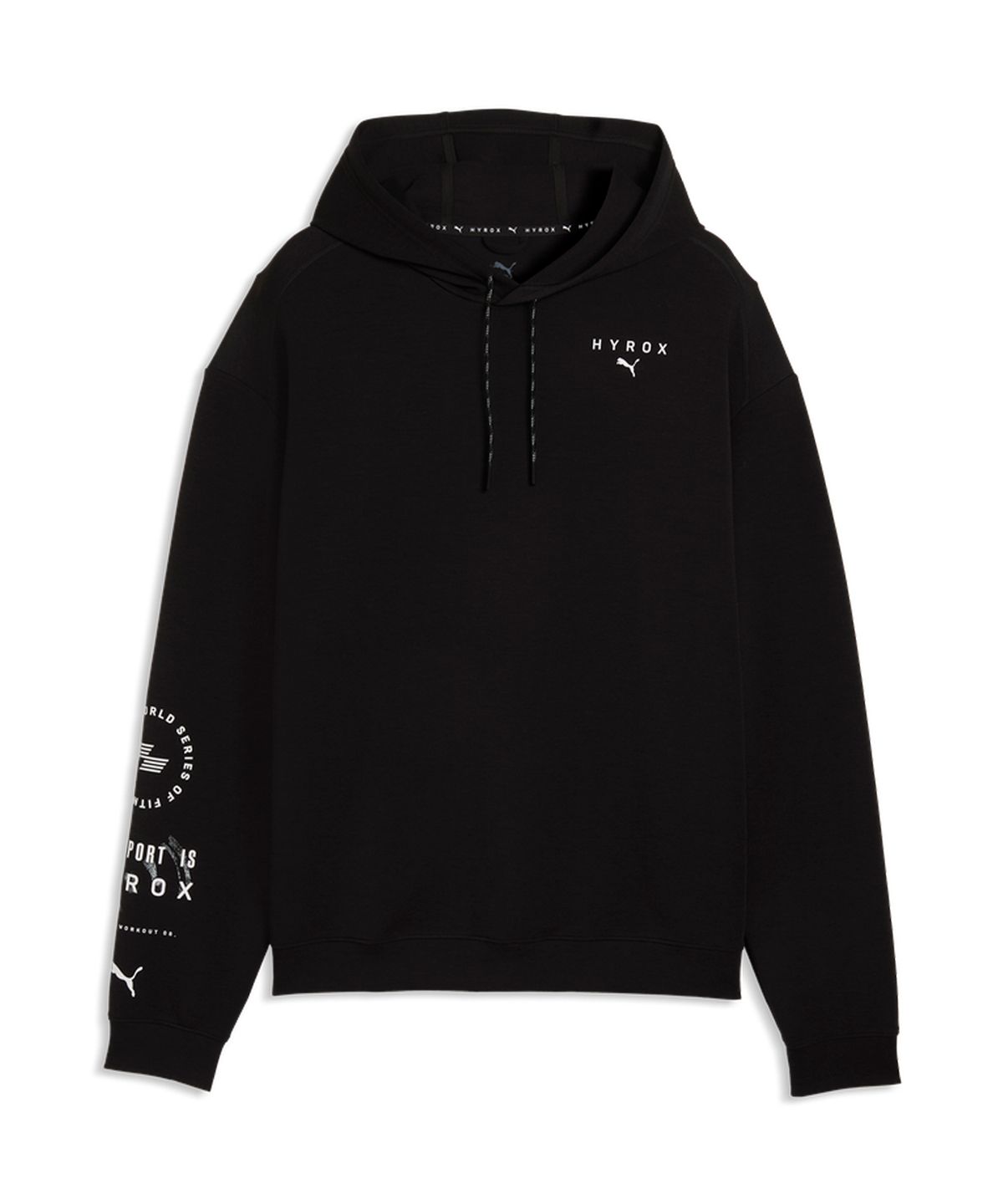 푸마(PUMA) 푸마X하이록스 클라우드펀 후디 - 블랙 / 528578-01