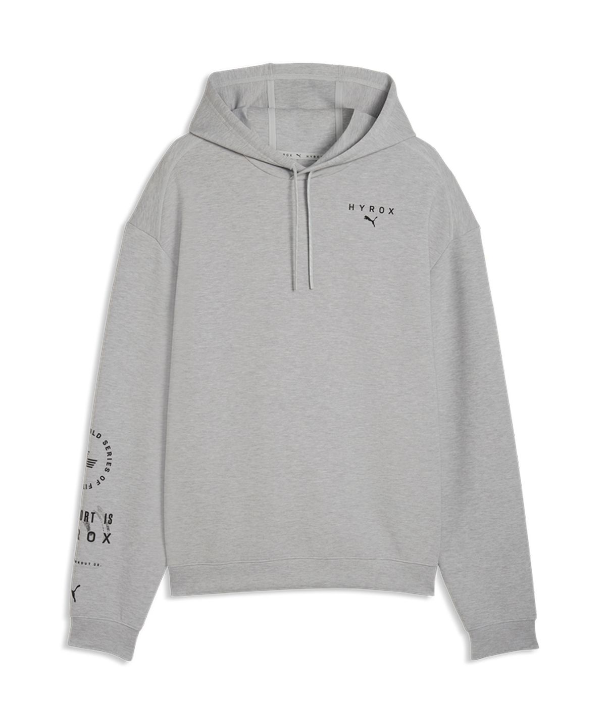 푸마(PUMA) 푸마X하이록스 클라우드펀 후디 -라이트그레이 / 528578-04