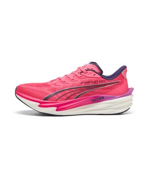 푸마X하이록스 디비에이트 나이트로 4 - 화이트:일렉트릭 오키드:퓨어 핑크 / 312906-01