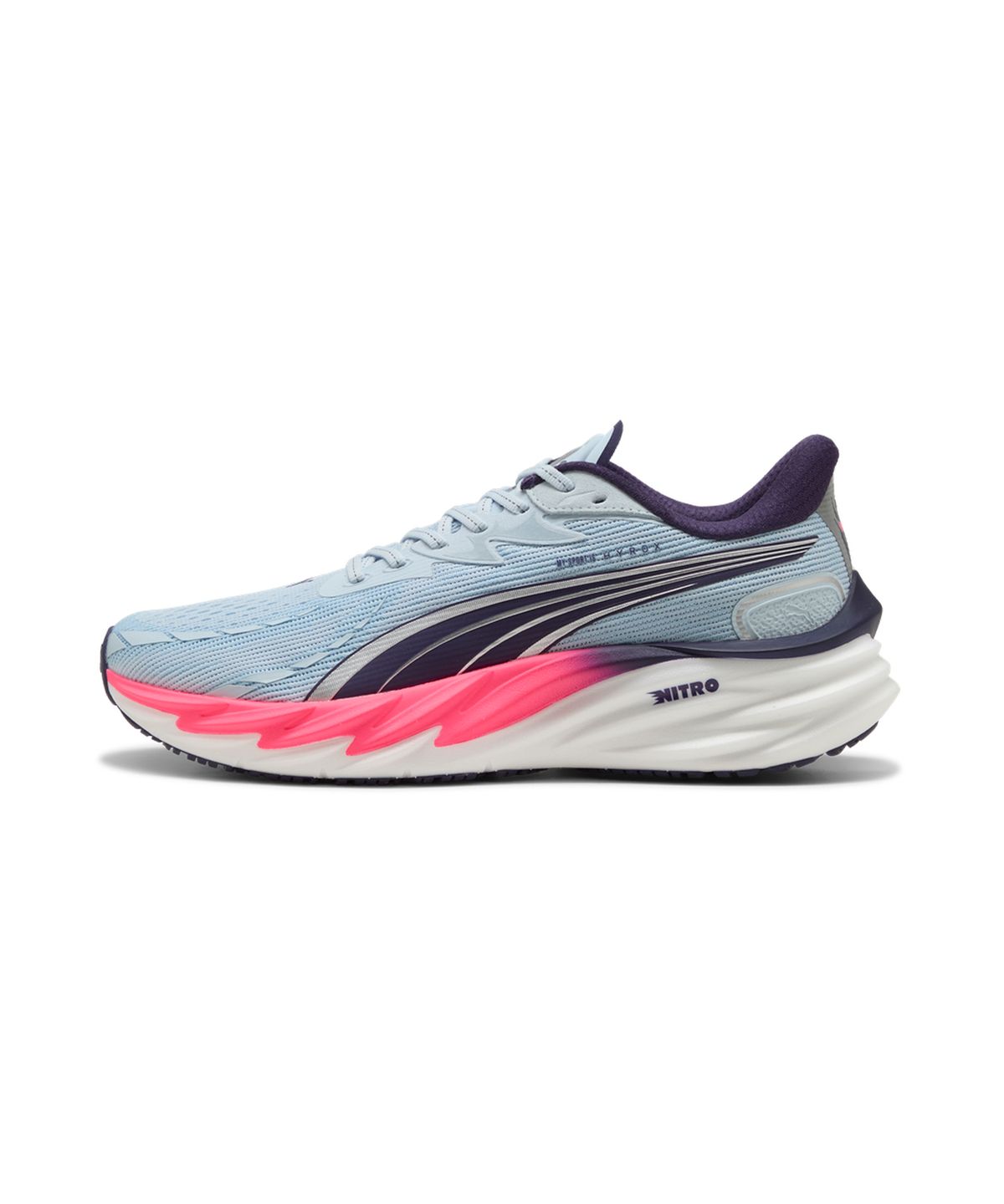 푸마(PUMA) 푸마X하이록스 벨로시티 나이트로 4 - 루사이트:퓨어 핑크: 딥플럼 /312915-01
