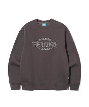 남녀공용 UCLA 자수 기모 맨투맨[COCOA](UC2LTK5)