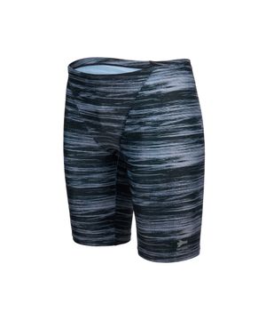 남성 패턴 4부 수영복 블랙 RN-MS2G233-BK