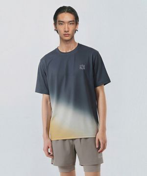 맨즈 선라이즈 그리드메쉬 반팔티셔츠_YE R1TS3106