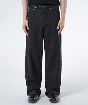 1767 BLACK WAVE JEANS [EXTRA WIDE STRAIGHT]