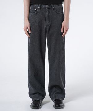 1768 GRAY WAVE JEANS [EXTRA WIDE STRAIGHT]
