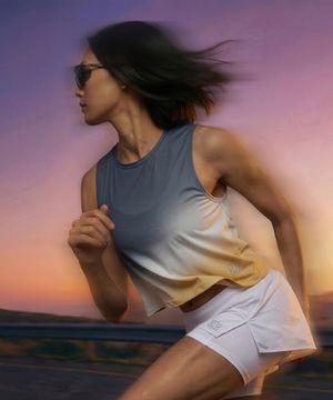 우먼 선라이즈 그리드메쉬 커버업민소매_YE R1TS3205