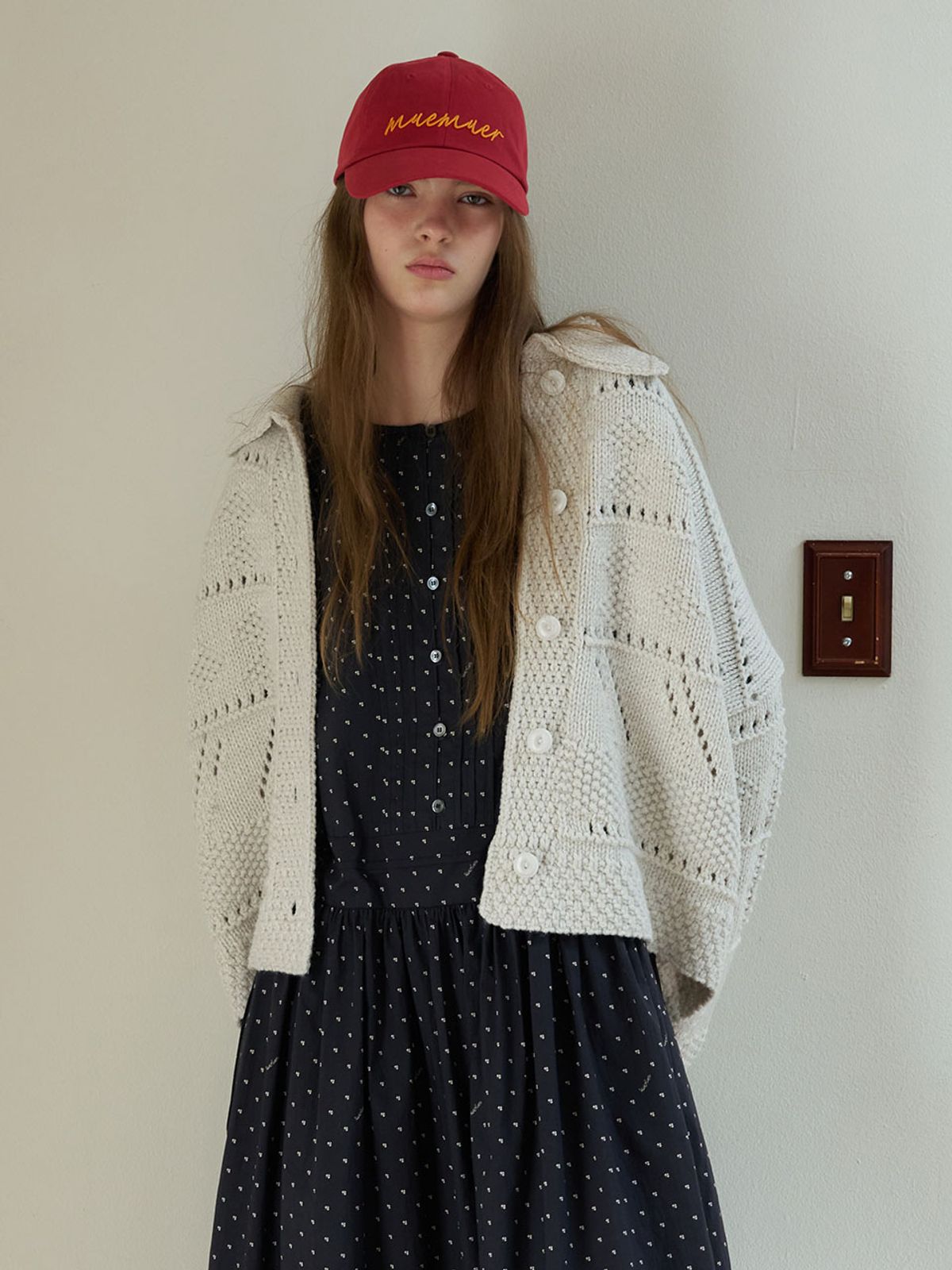 뮈뮈에르(MUEMUER) Creamy Cardigan MU2611CD103M