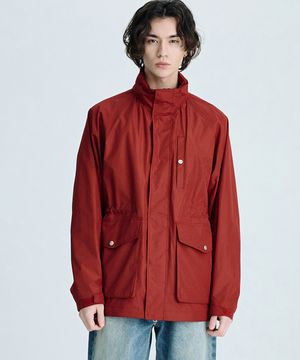 테크니컬 필드 자켓 레드