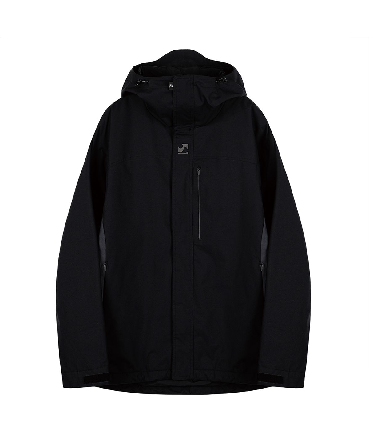 썸웨어 아웃사이드 하이킹 컴퍼니(SOMEWHERE OUTSIDE HIKING COMPANY) 후드 재킷_BLACK