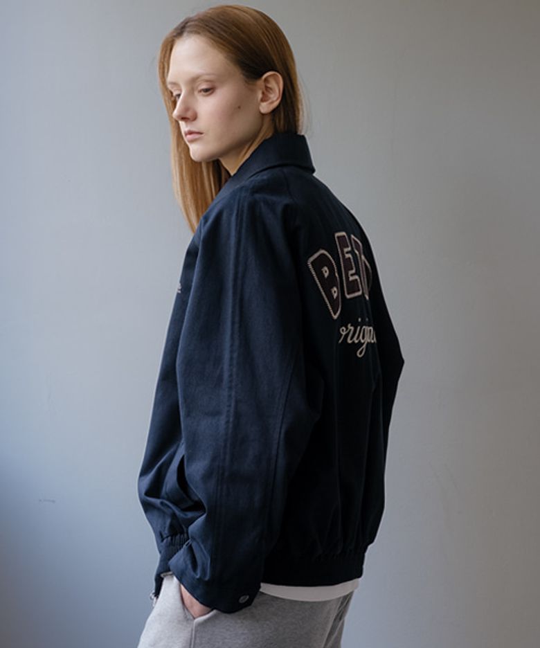 BETR cotton blouson jumper [KNSS05JP02]_Navy
