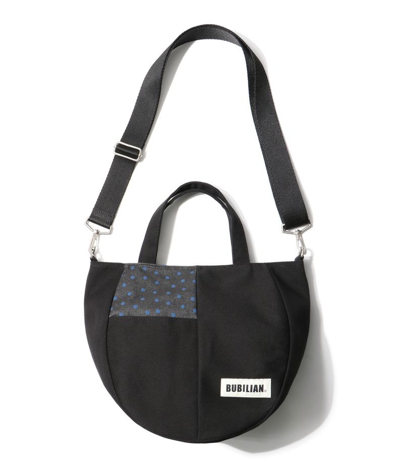 서큘러 크로스백_Tote Black