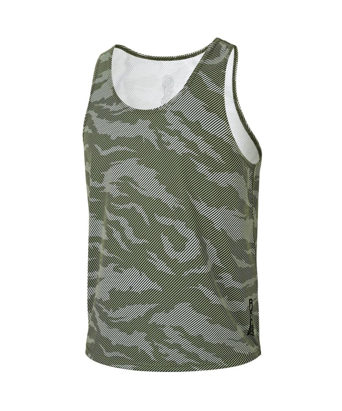 엠씨엔스포츠(MCNSPORTS) 남성 타이거 카모 러닝 싱글렛 MSING-TIGER CAMO