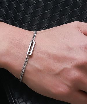 블랑비 BM261B1236 체인 메탈 남자 여자 팔찌