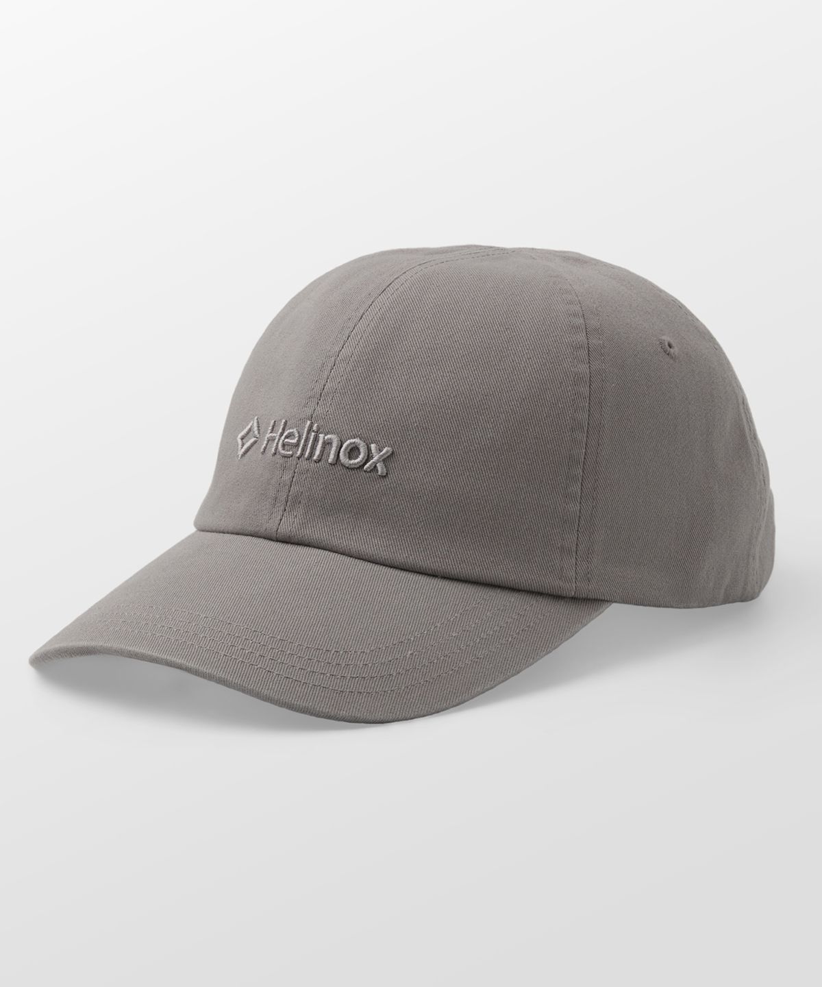 헬리녹스 웨어(HELINOX WEAR) 면트윌 6패널 로고 볼캡_Gray