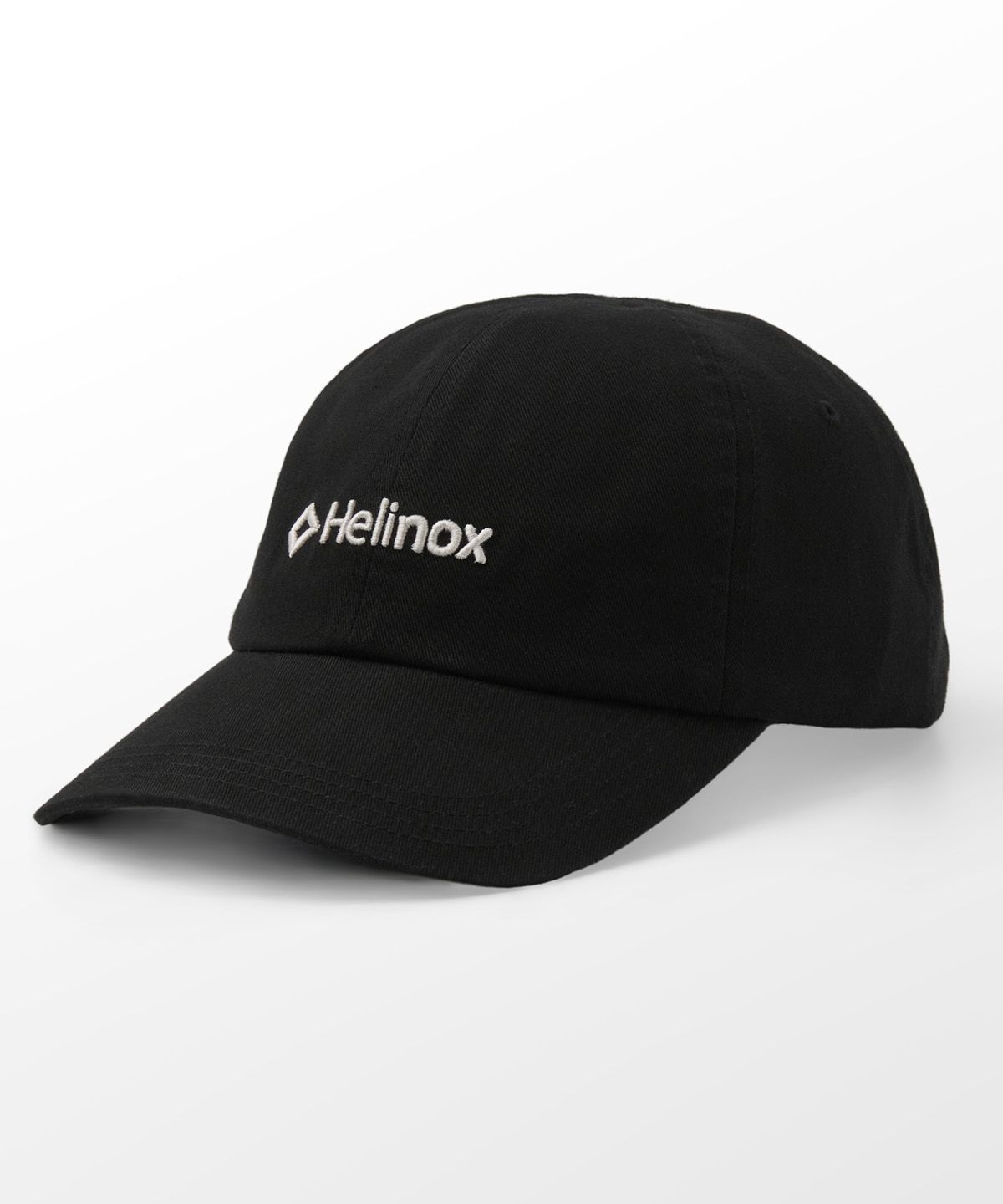헬리녹스 웨어(HELINOX WEAR) 면트윌 6패널 로고 볼캡_Black