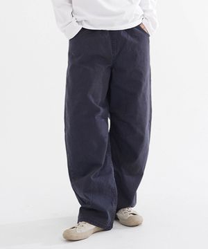 토크드 배럴 워싱 팬츠 네이비 ISLP7854