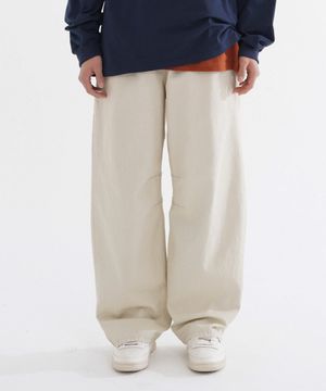 토크드 배럴 워싱 팬츠 크림 ISLP7854