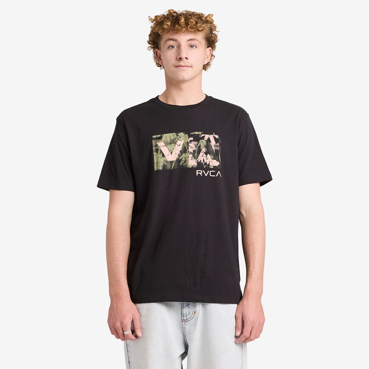 루카(RVCA) 남성 BALANCE BOX 반팔 티셔츠 (VG11ST007BLK)