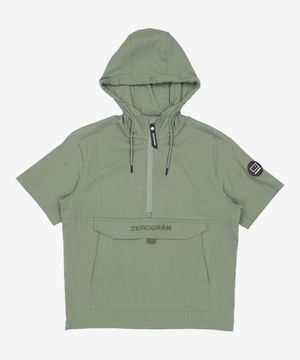 이지 후디 아노락 SS 라이트카키 S