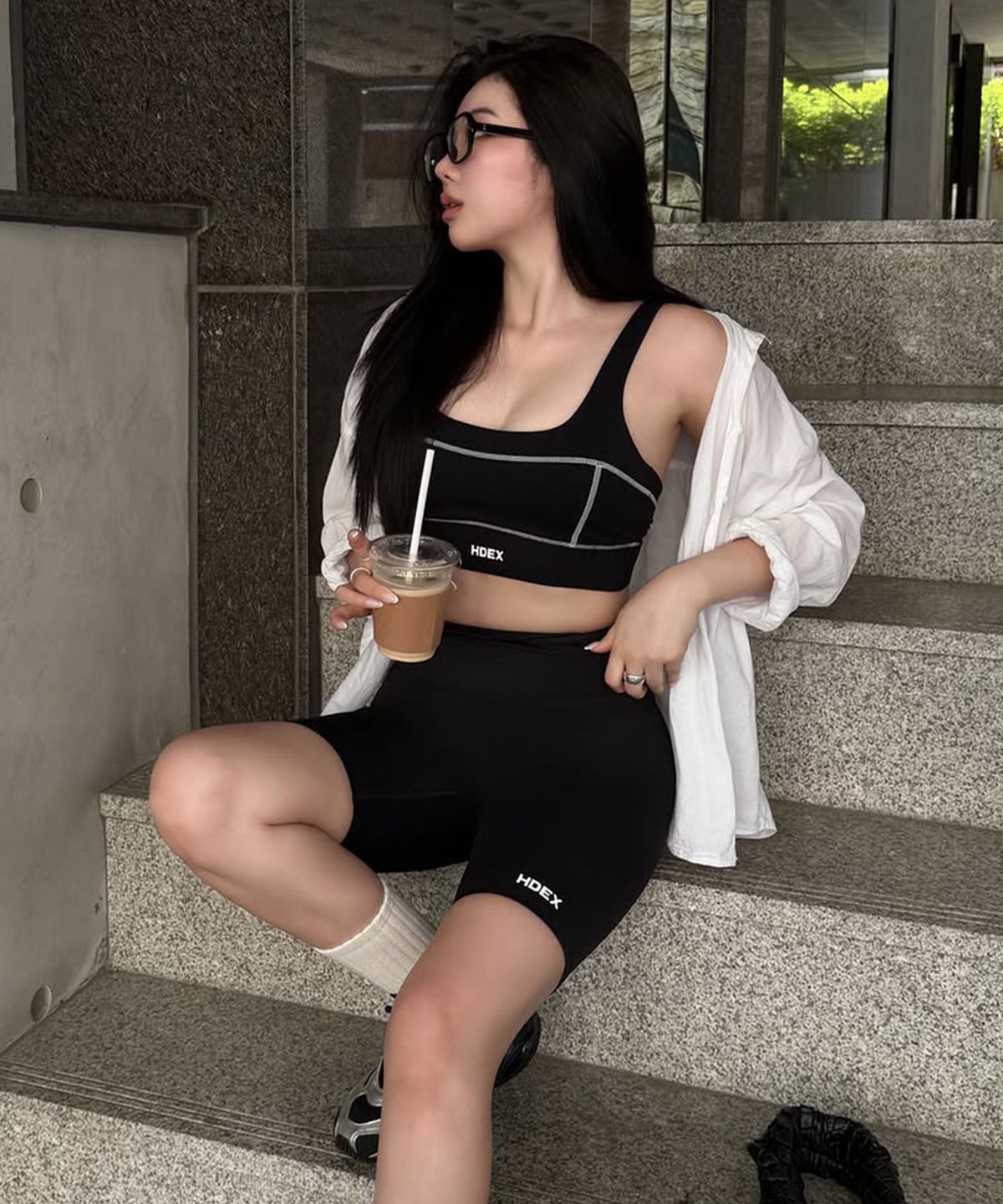 에이치덱스(HDEX) 엑스퍼트 스티치 라인 브라탑 (Black)