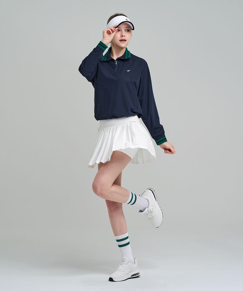 여성 스포츠 골프웨어 주름 플리츠 큐롯 스커트 DBC 1917W