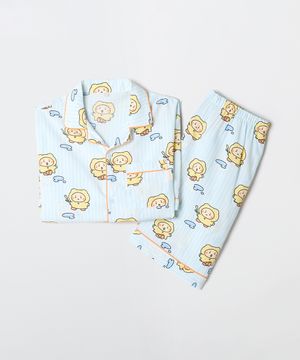 [망그러진곰] 망고미 반팔 파자마(LIGHT BLUE)_SPPPG25U03