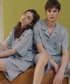 [2PACK] (uni) 클래식 미스티 반팔 파자마 셋업