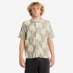 남성 PALM FALL 반팔 니트 셔츠 (VG11SH015GNB)