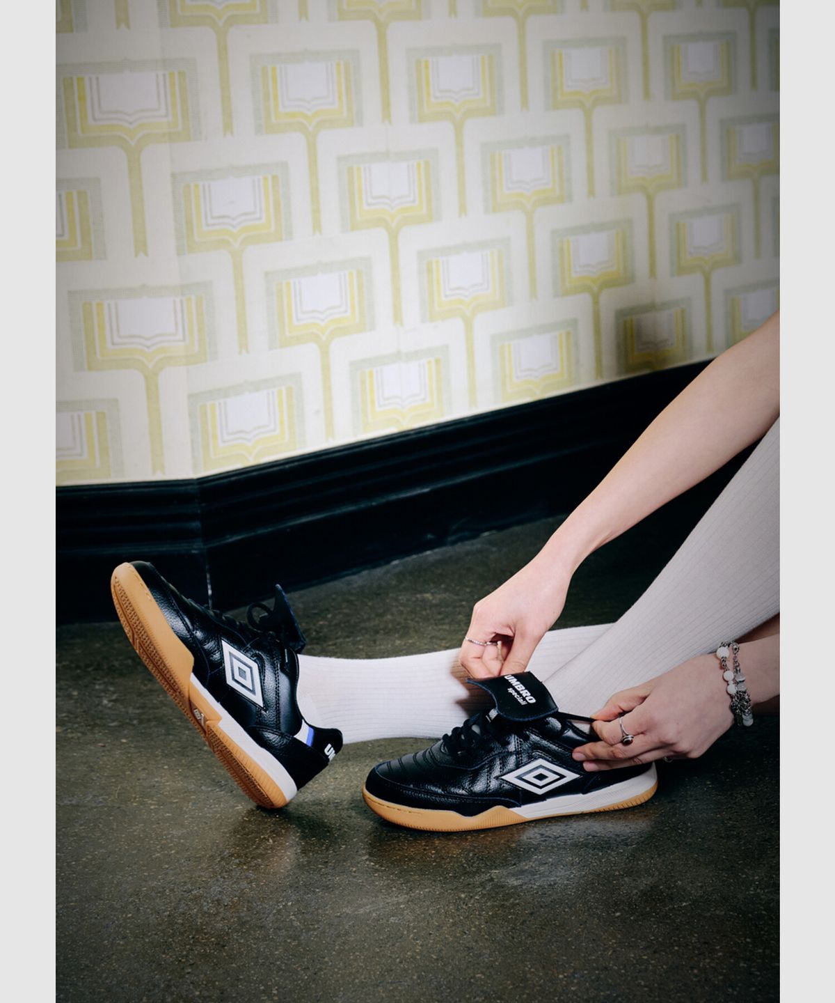 엄브로(UMBRO) UMBRO SPECIALI TR LEATHER (스페셜리 TR 레더) 블랙 UR113CCU31