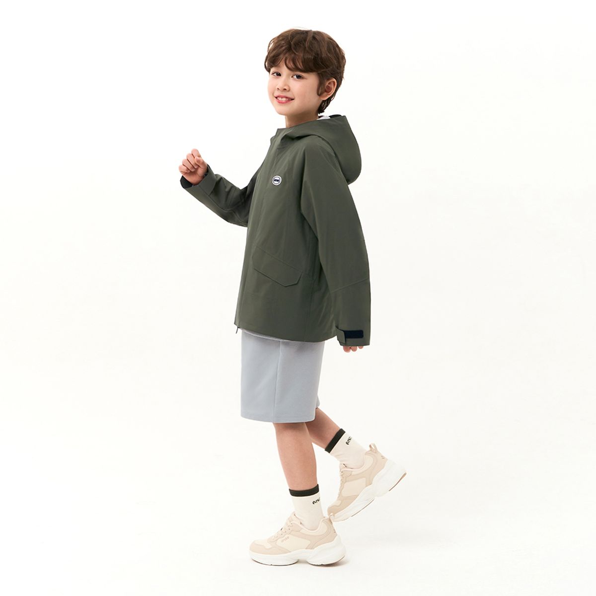 안다르 키즈(ANDAR KIDS) 키즈 링글 크루 삭스