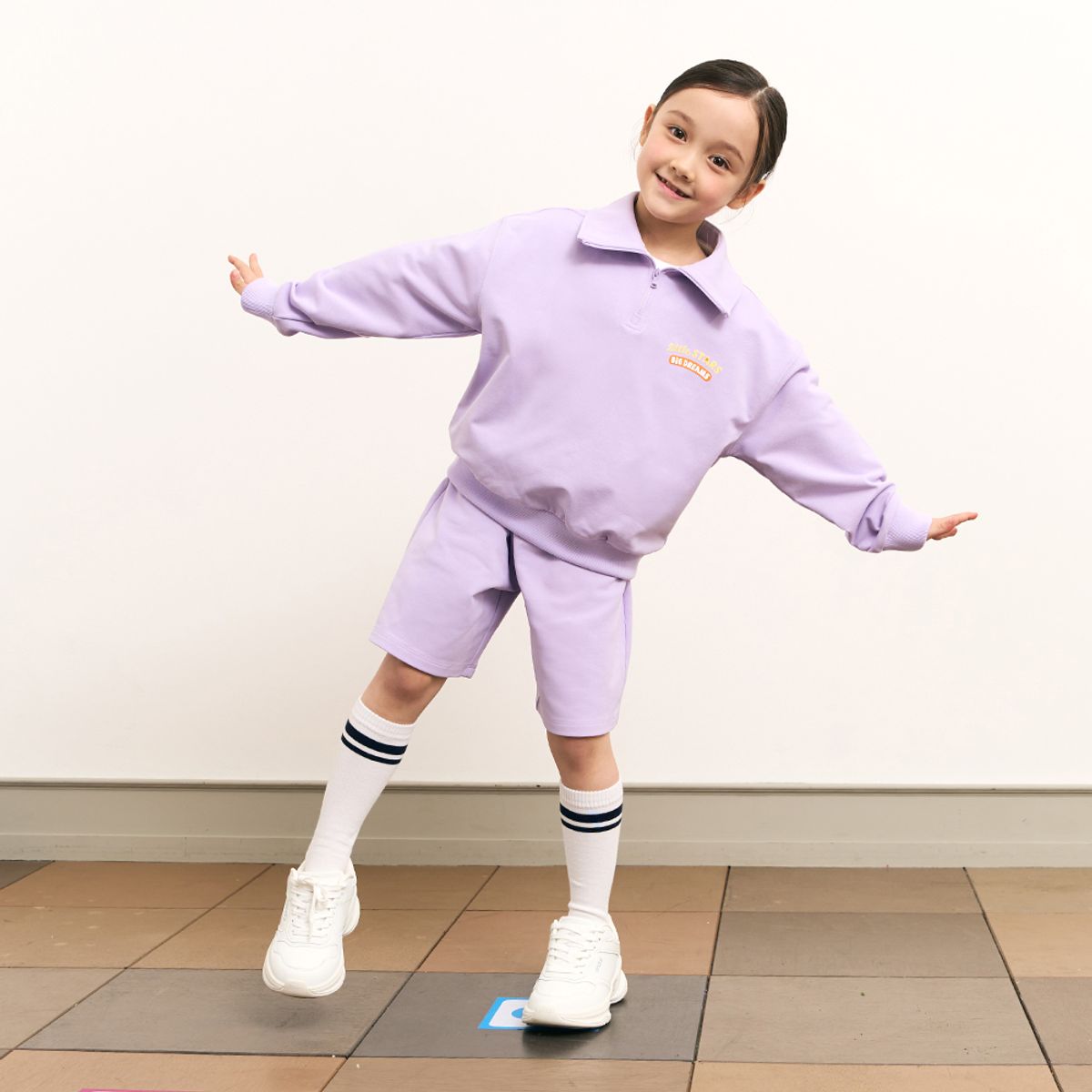 안다르 키즈(ANDAR KIDS) 키즈 더블 링글 니삭스