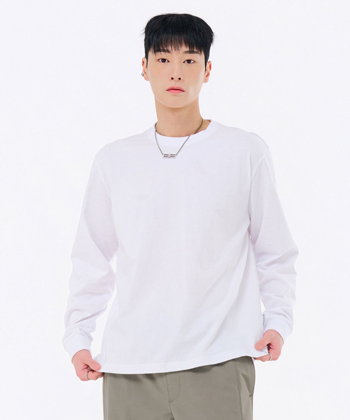 체이스컬트(CHASECULT) 공용 긴팔 티셔츠-FAZU5101B01