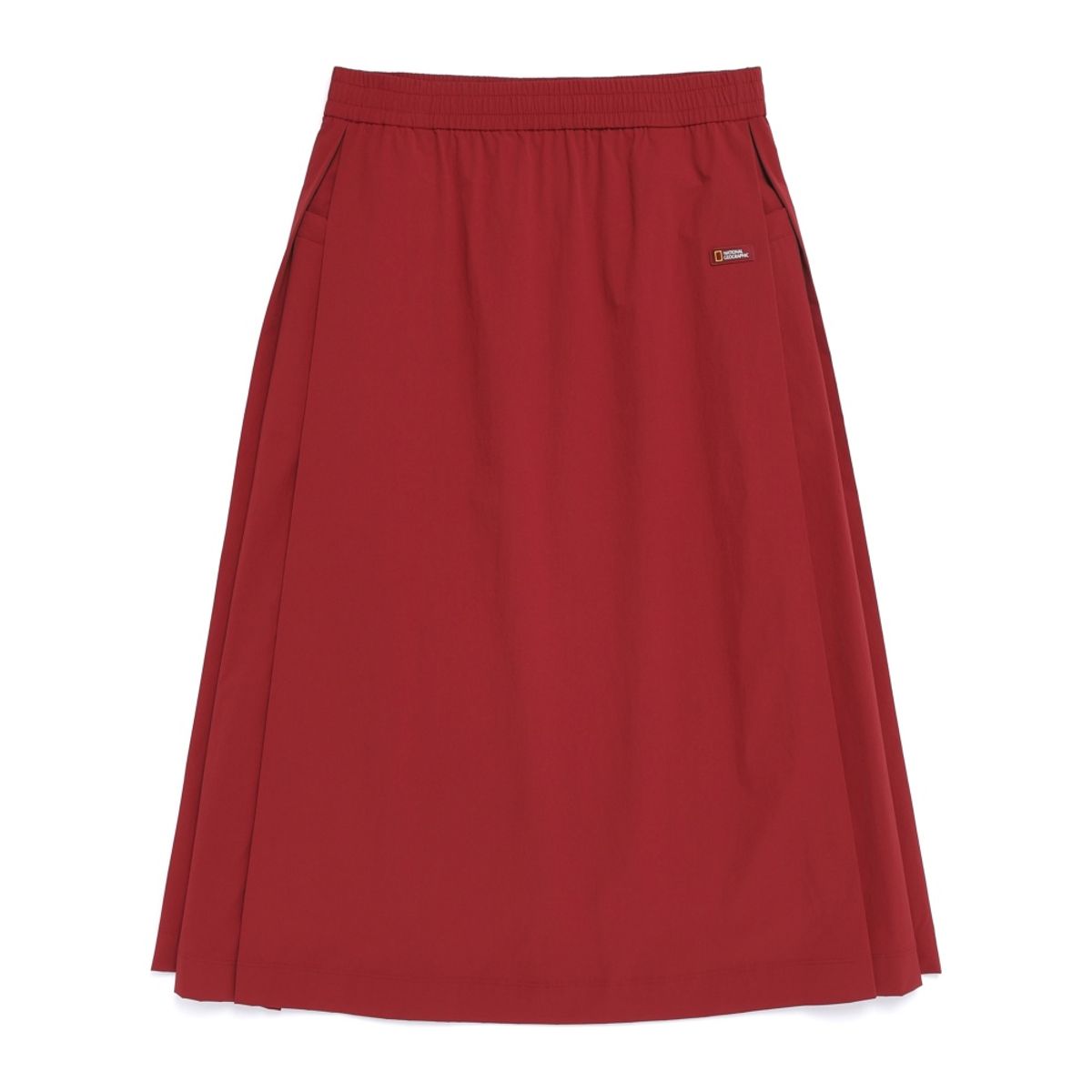 내셔널지오그래픽(NATIONALGEOGRAPHIC) N262WSK940 여성 아델리 냉감 스트레치 A라인 스커트 DEEP ROSE