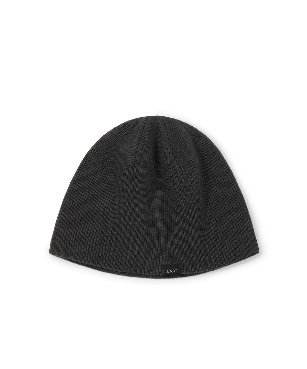 이티씨이(ETCE) LABEL BEANIE (CHARCOAL)