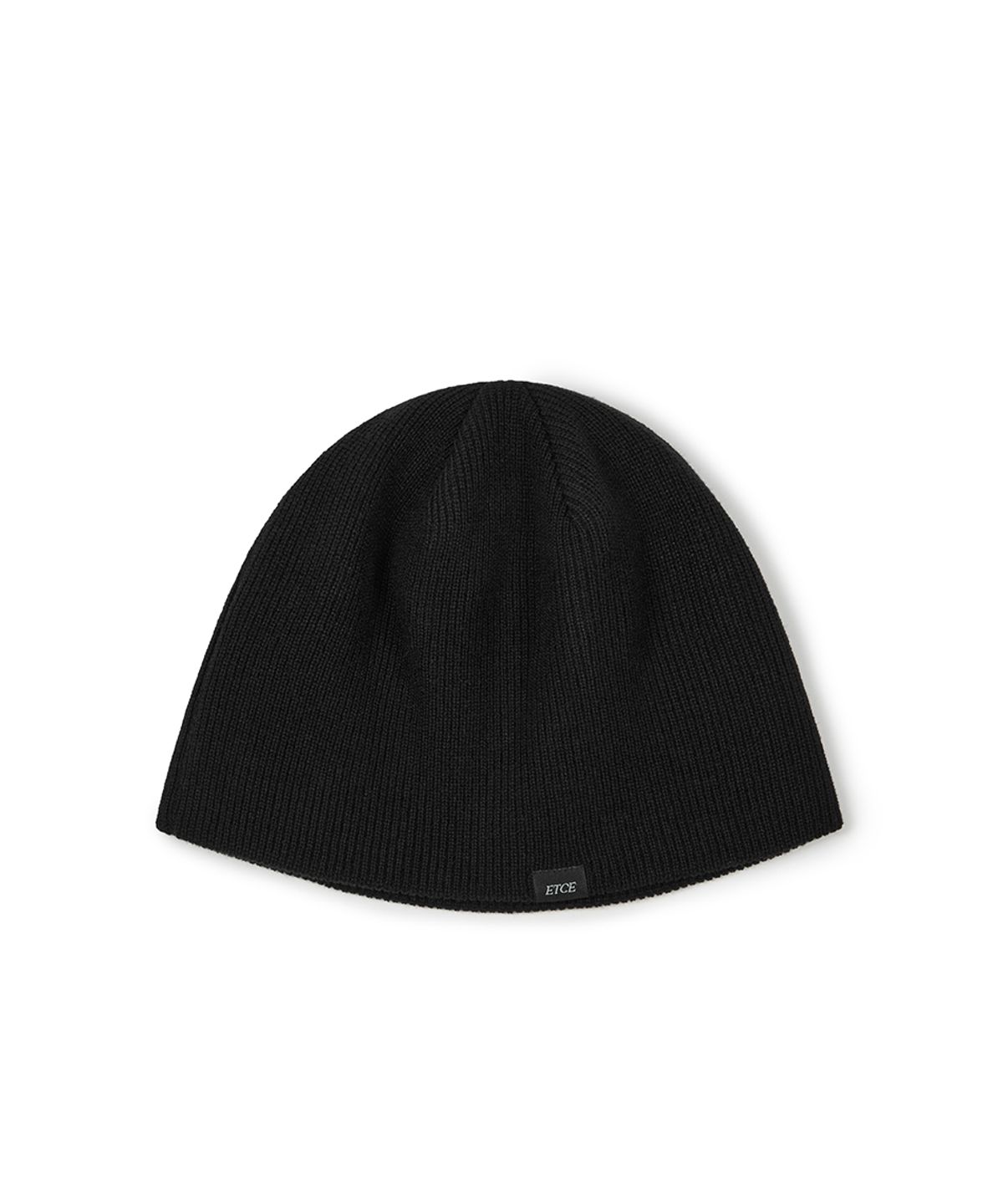 이티씨이(ETCE) LABEL BEANIE (BLACK)