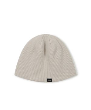 LABEL BEANIE (BEIGE)