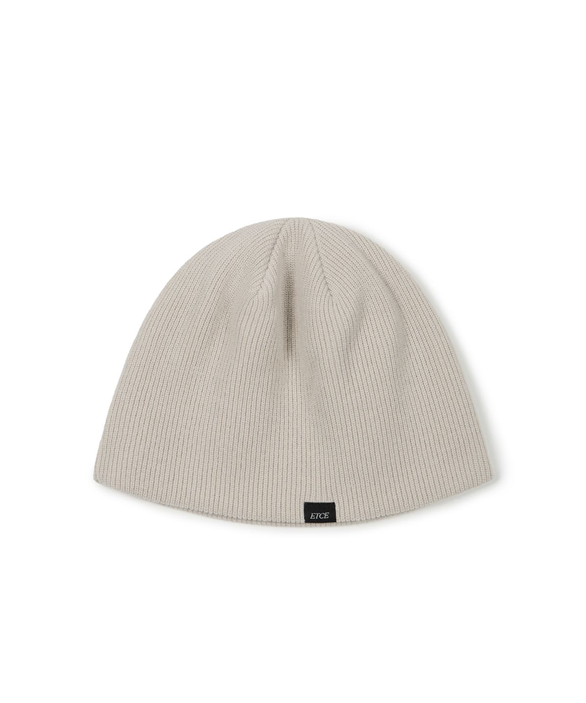 이티씨이(ETCE) LABEL BEANIE (BEIGE)