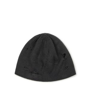 SYMBOL LOGO BEANIE (CHARCOAL)