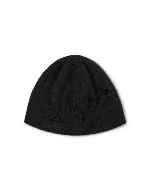 SYMBOL LOGO BEANIE (BLACK)