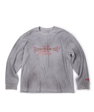 RACING PHENOMENON WAFFLE L/S TEE (GRAY)