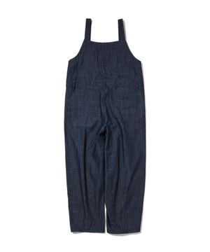 워시드 슬럽 데님 오버롤 인디고_FS2WP01F