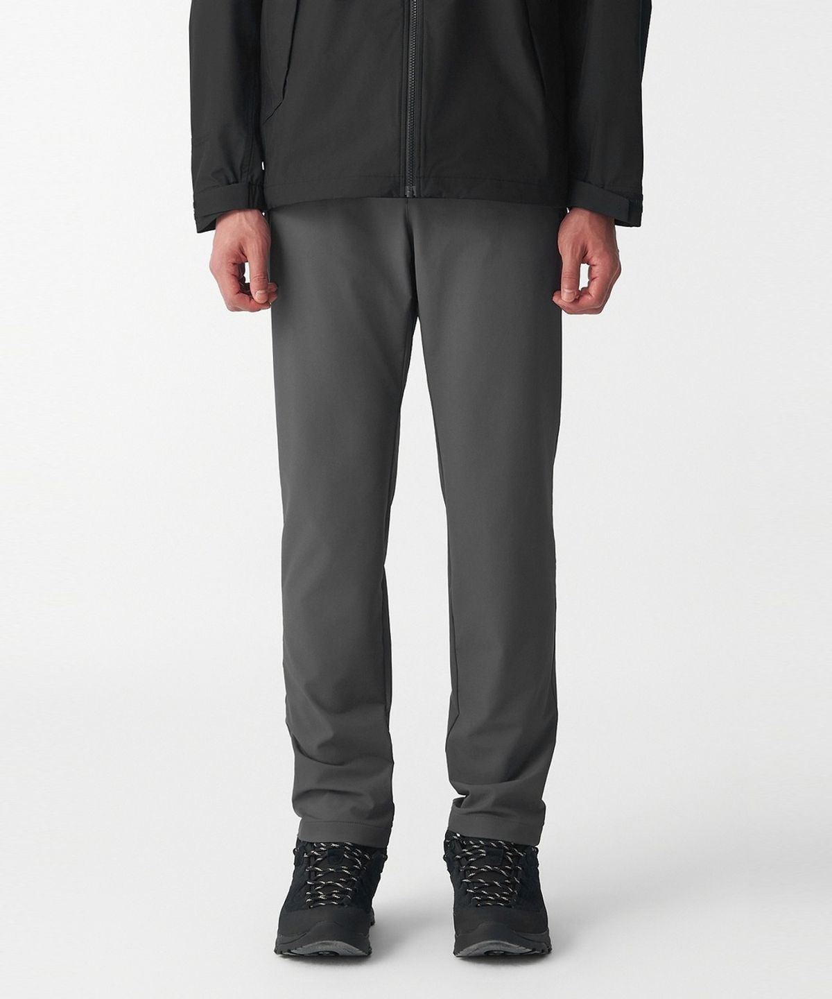 코오롱스포츠(KOLON SPORT) 남성 레귤러핏 스탠다드 원턱 팬츠 JWPNX26131DGY