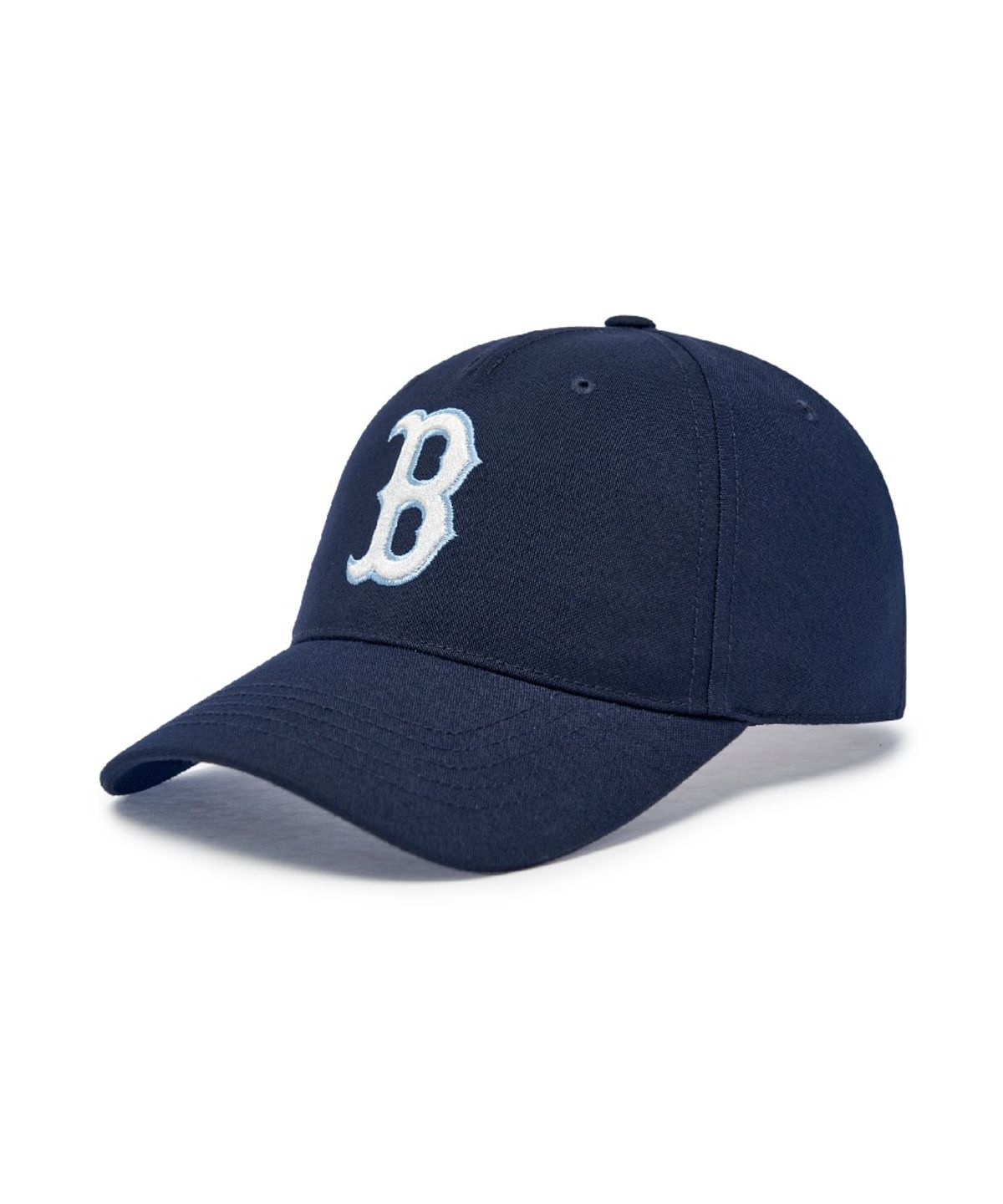 엠엘비(MLB) 베이직 5패널 스트럭쳐 볼캡 BOS (Navy)