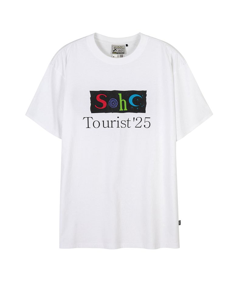 어스 투어리스트 25 티셔츠_WHITE