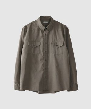 웨스턴 셔츠 - 베이지