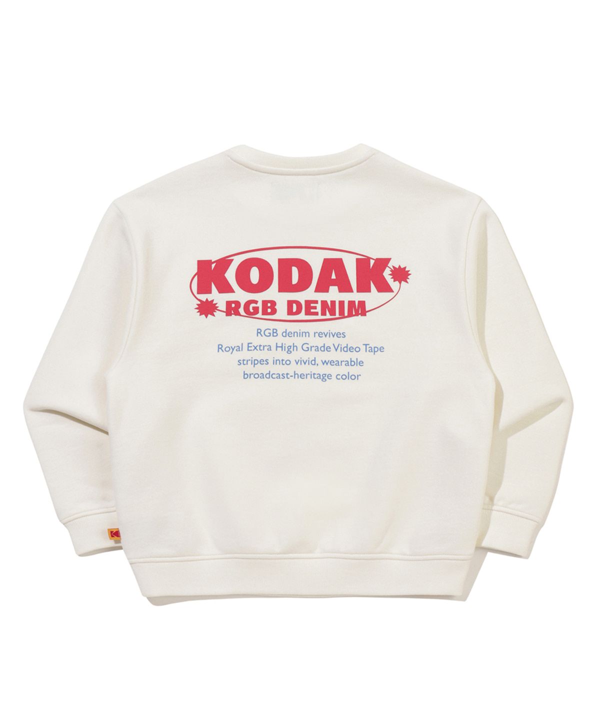 코닥 키즈(KODAK KIDS) RGB 쭈리 맨투맨 키즈 IVORY