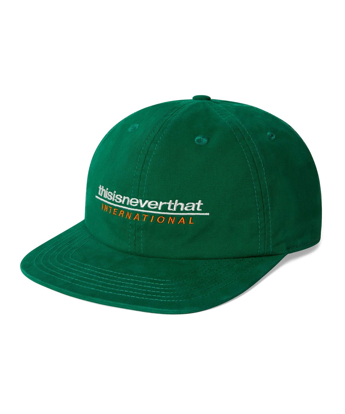 디스이즈네버댓(THISISNEVERTHAT) SP INTL-Logo Cap Green