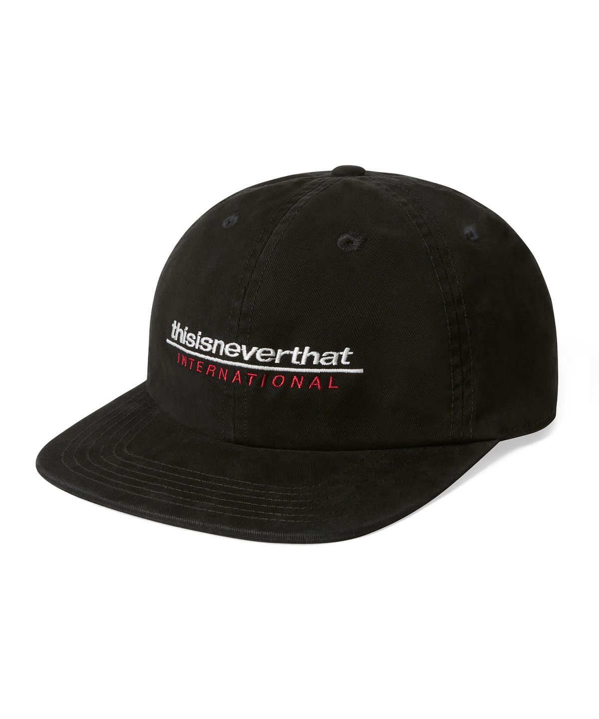 디스이즈네버댓(THISISNEVERTHAT) SP INTL-Logo Cap Black